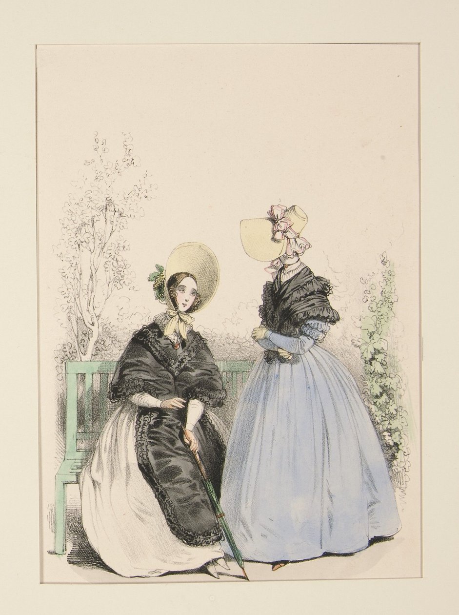 Luglio 1837. Cappelli di paglia. ... da Paul Gavarni
