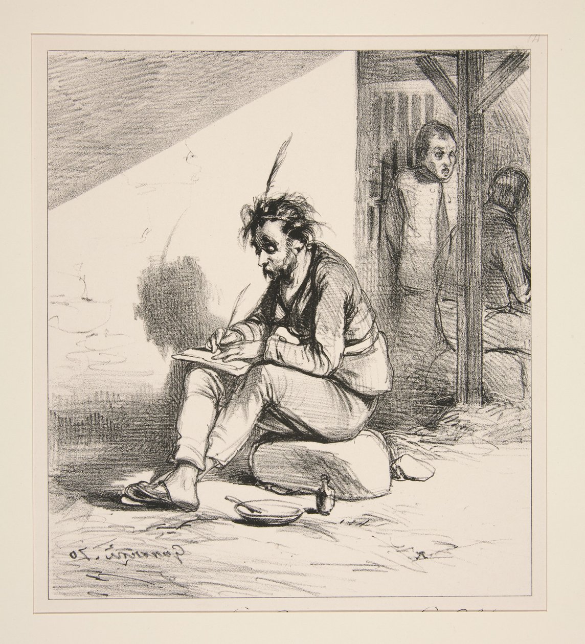 Io sottoscritto, re delle Batignolles, principe di Clichy, ... da Paul Gavarni