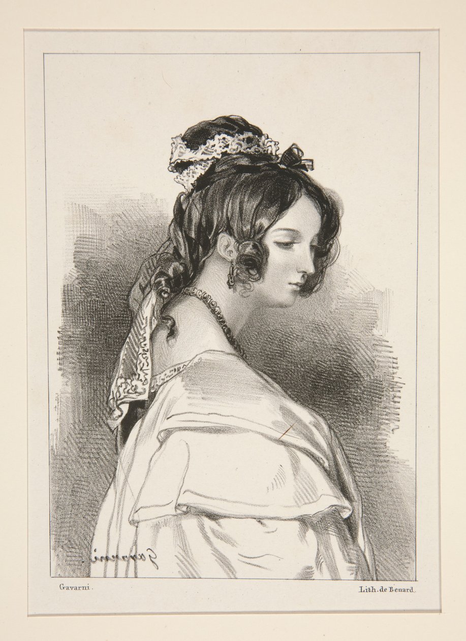 Julia Farnese da Paul Gavarni