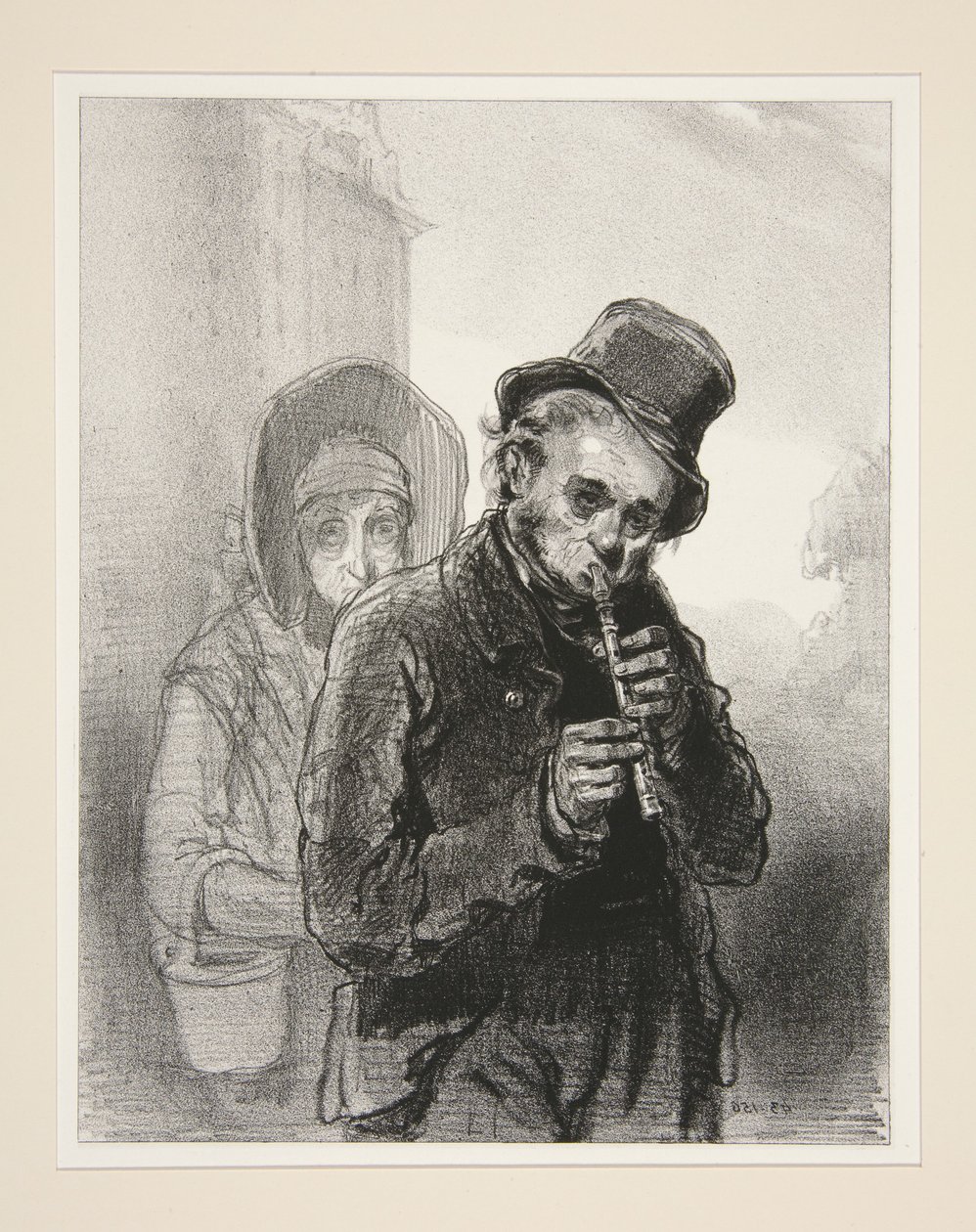 Il flageolet da Paul Gavarni