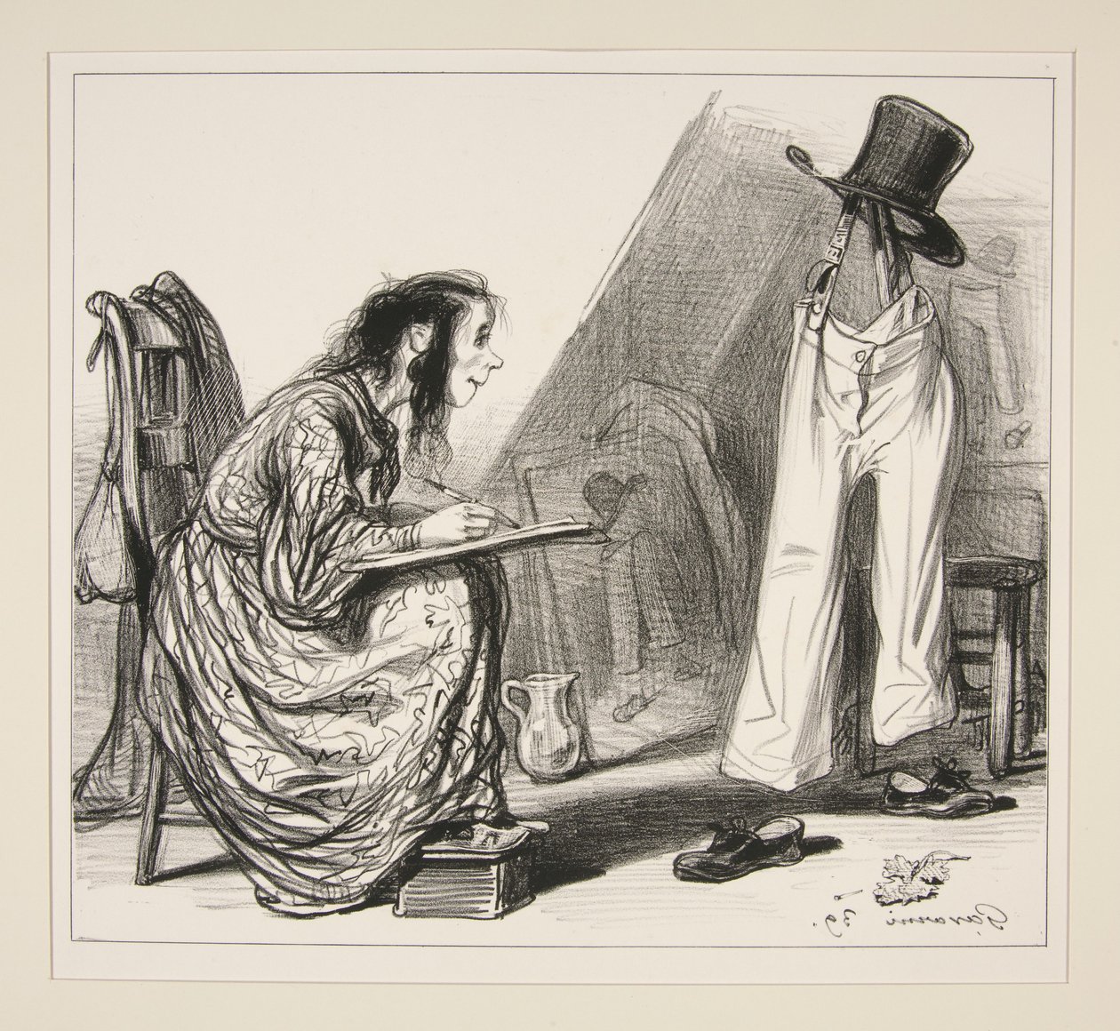 La pittura da Paul Gavarni