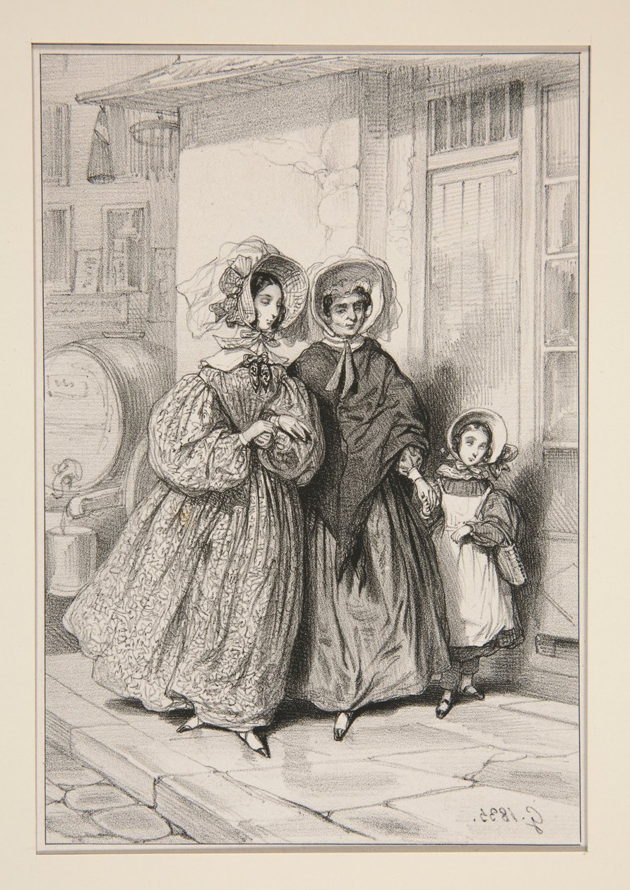 La romanza di Nina da Paul Gavarni
