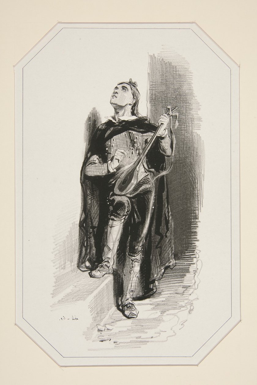 La Serenata da Paul Gavarni