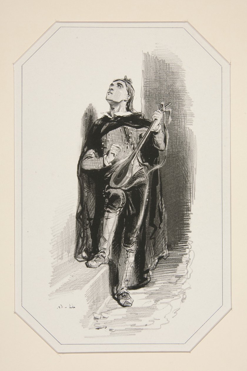 La serenata da Paul Gavarni