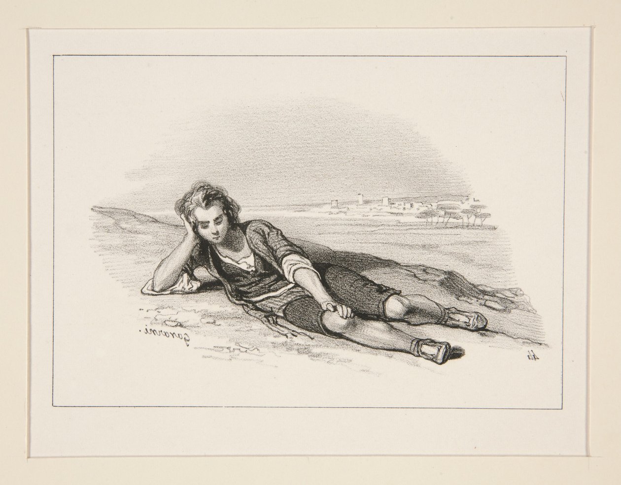 Il prigioniero da Paul Gavarni