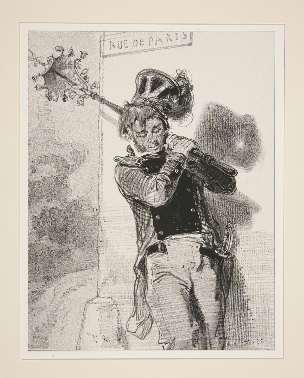 Il cappello cinese. da Paul Gavarni