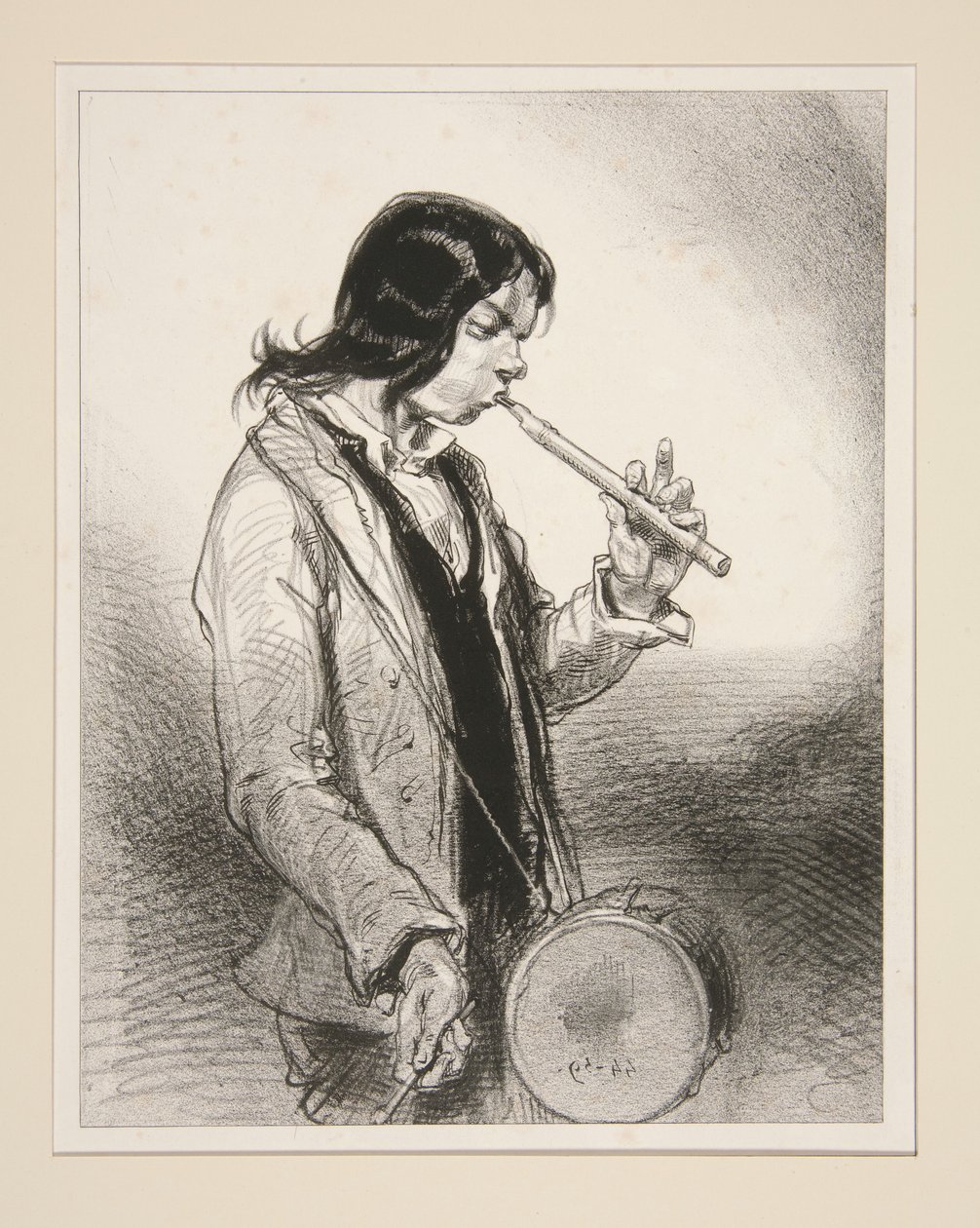 La tromba. da Paul Gavarni
