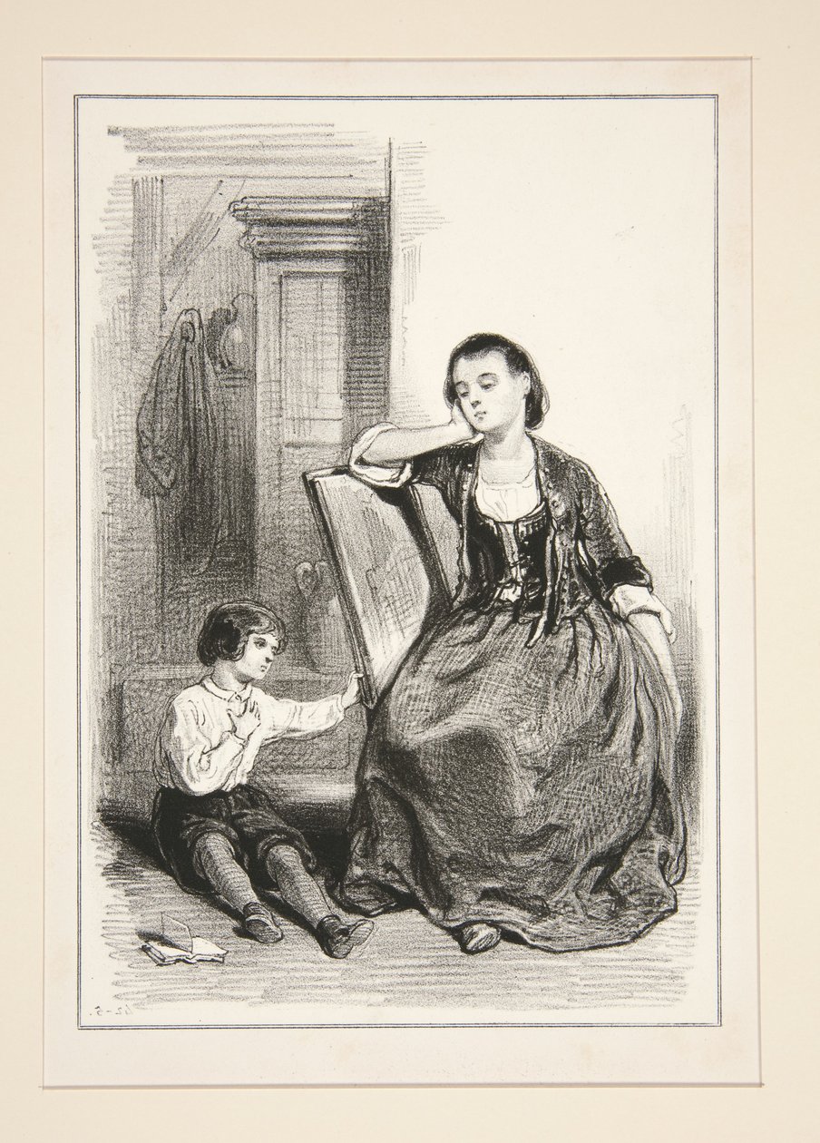 La lucciola. da Paul Gavarni