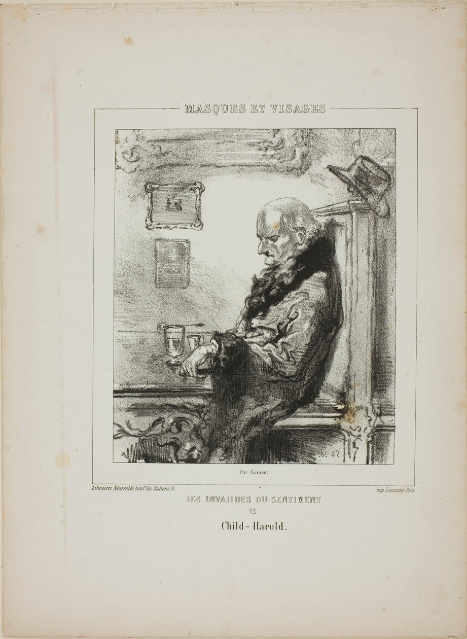 Gli invalidi del sentimento: Child-Harold da Paul Gavarni