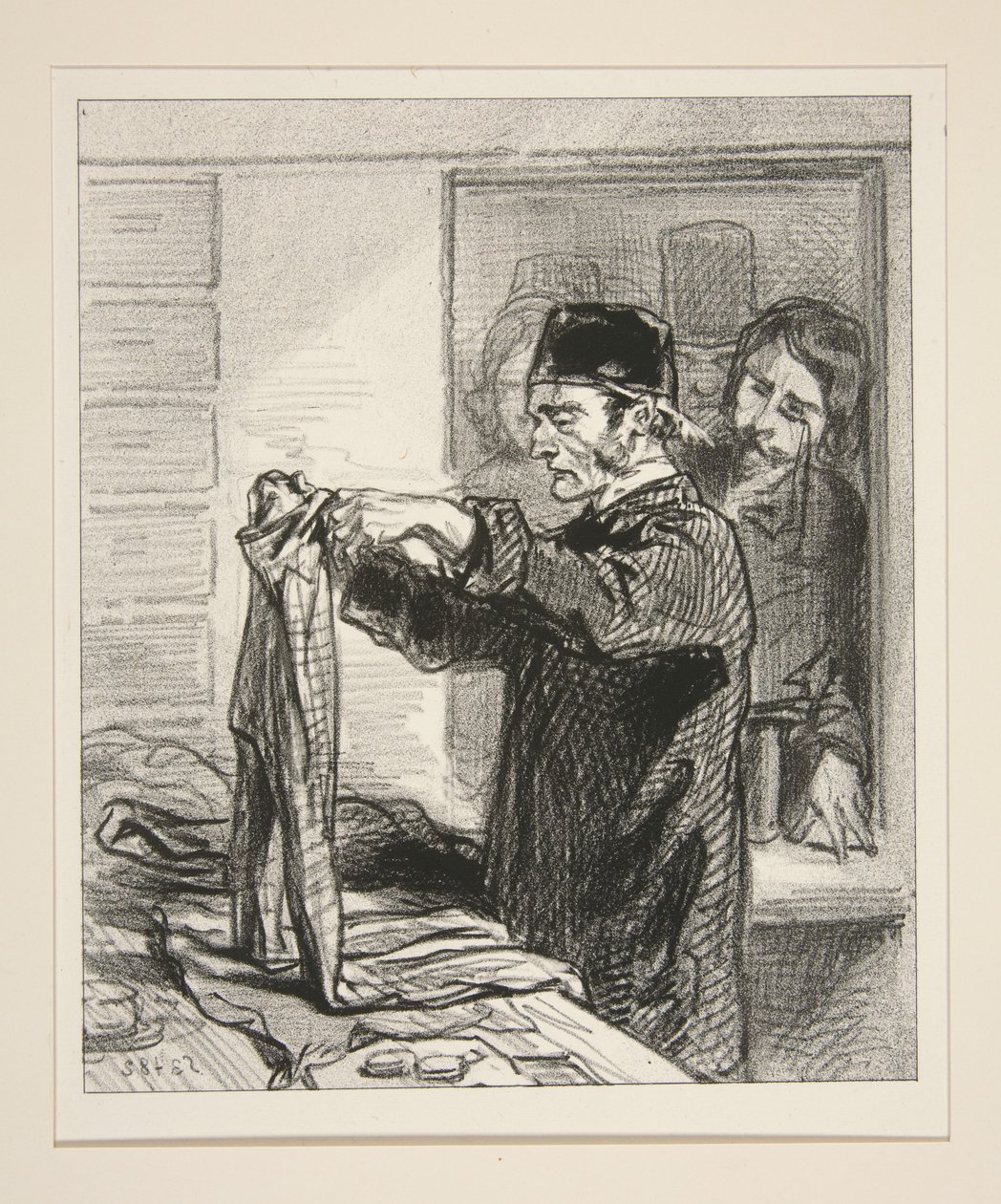 "Ma tante." da Paul Gavarni