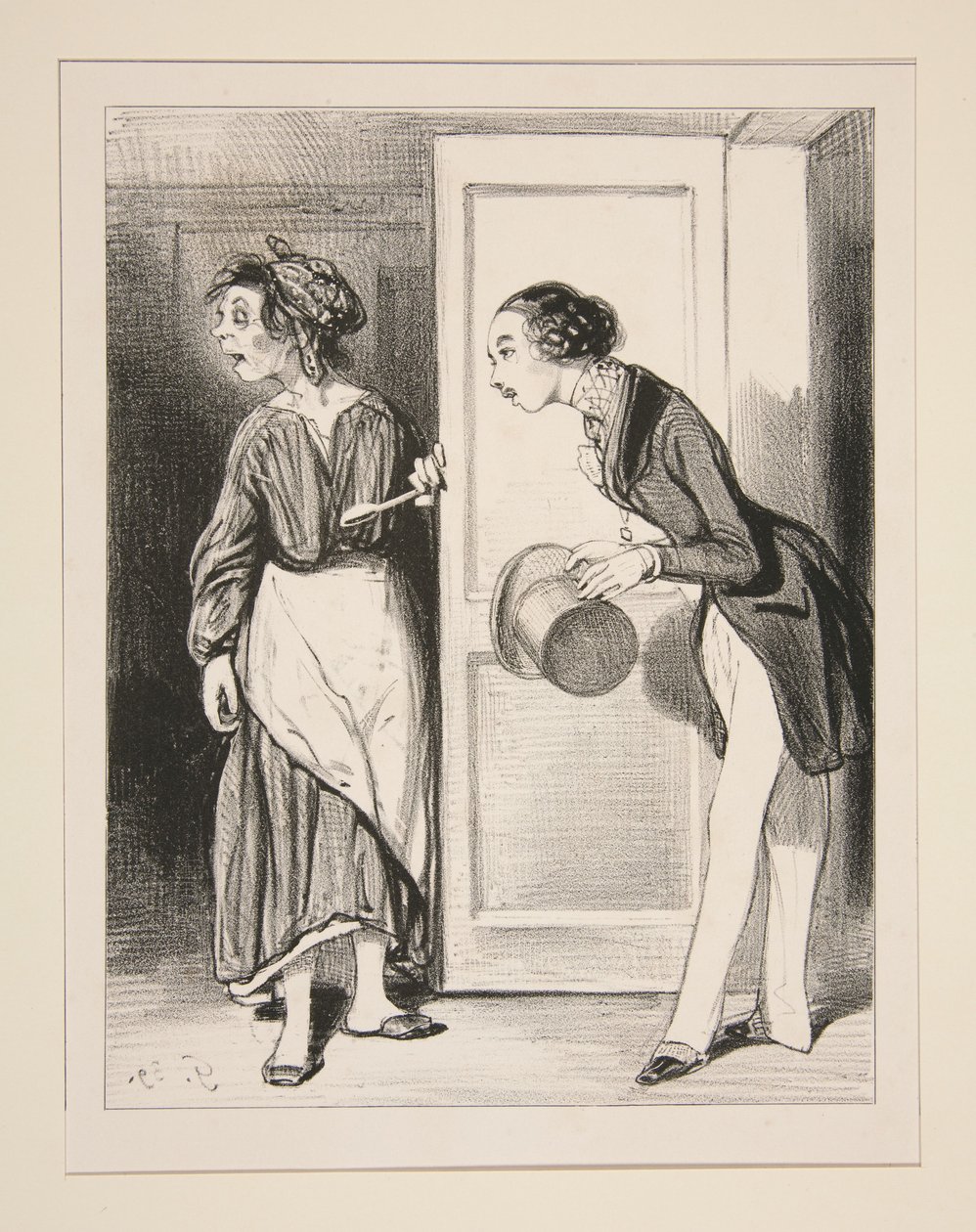 Madame de Saint-Aiglemont, signora, per favore?... da Paul Gavarni