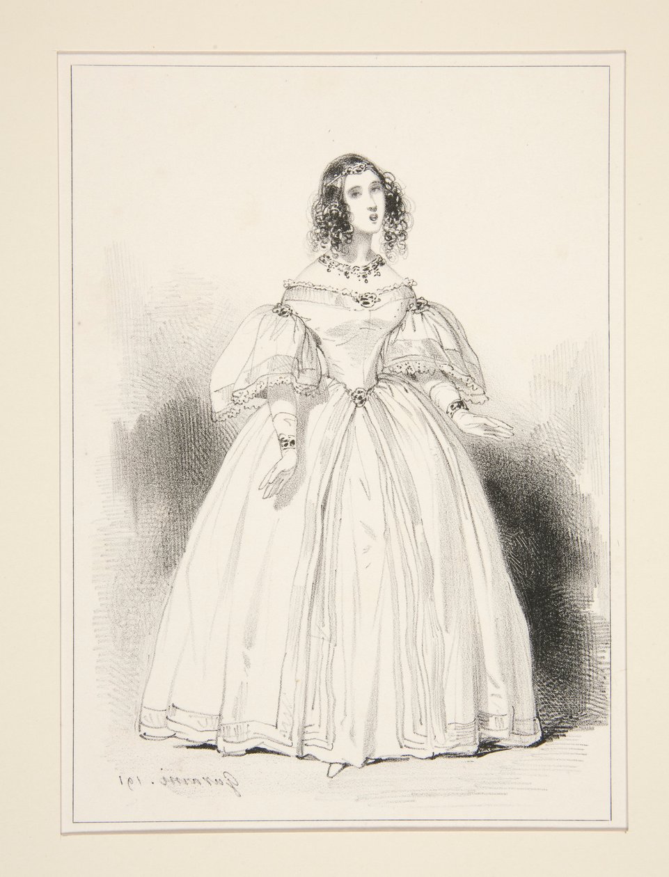 Mme. Anna Thillon da Paul Gavarni