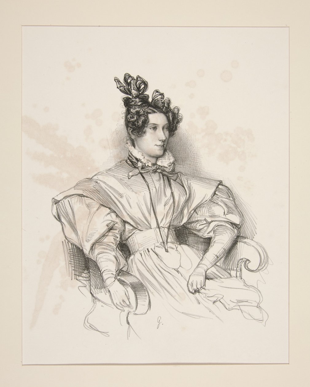 Signora Mangin da Paul Gavarni