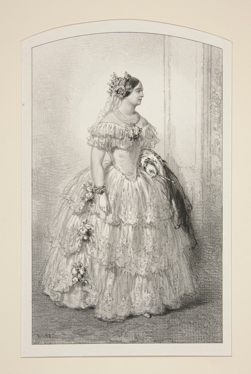 Mme. la Principessa Mathilde da Paul Gavarni