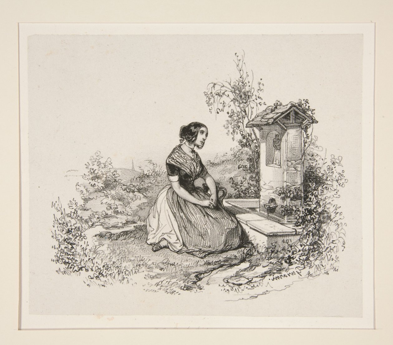Nostra Signora della Fontana da Paul Gavarni