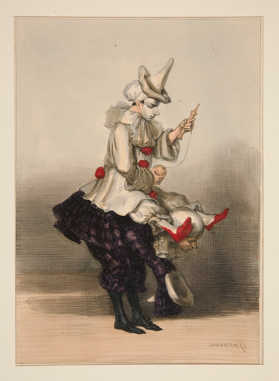 Paillasse e Pierrot da Paul Gavarni