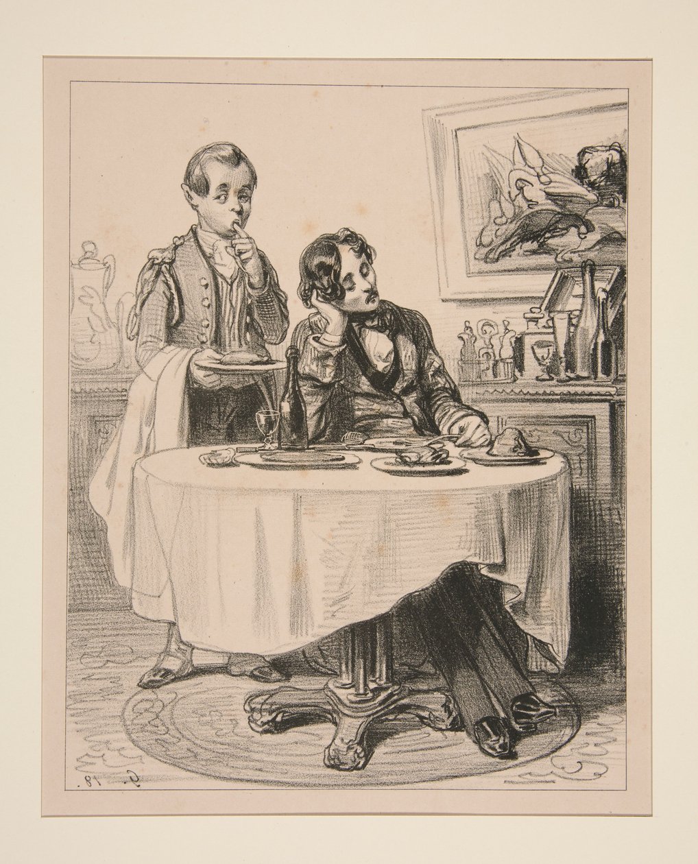 SENZA APPETITO. da Paul Gavarni