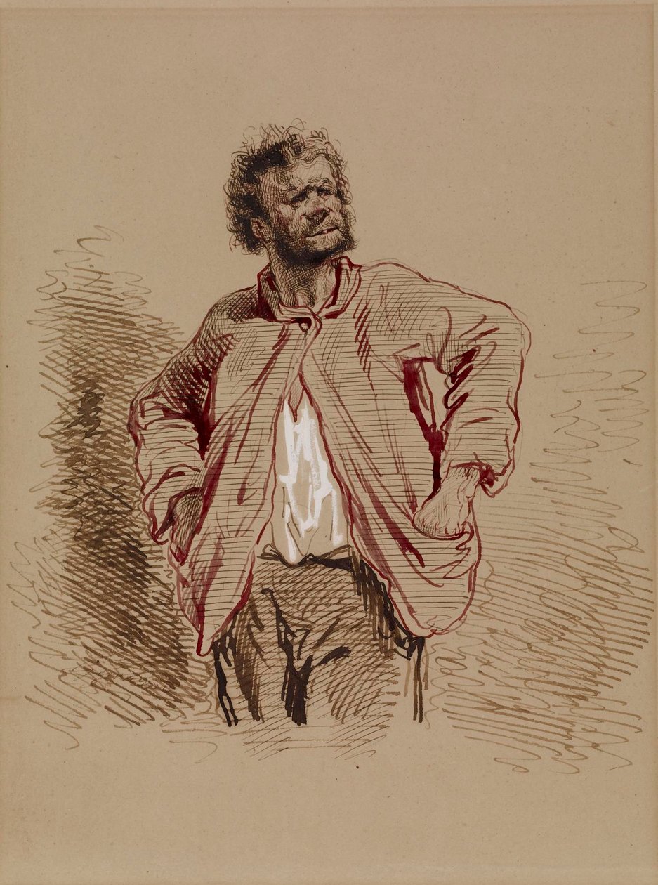 Contadino da Paul Gavarni
