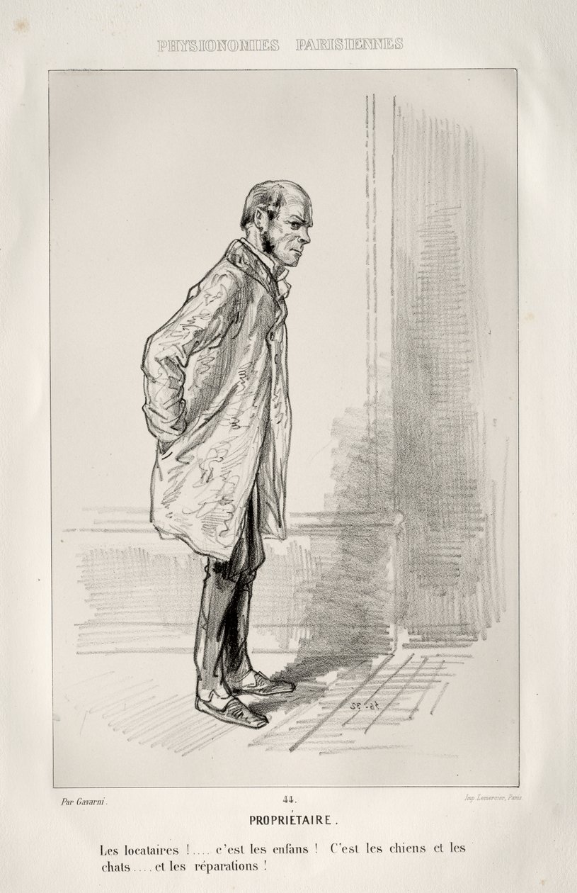 Proprietario da Paul Gavarni