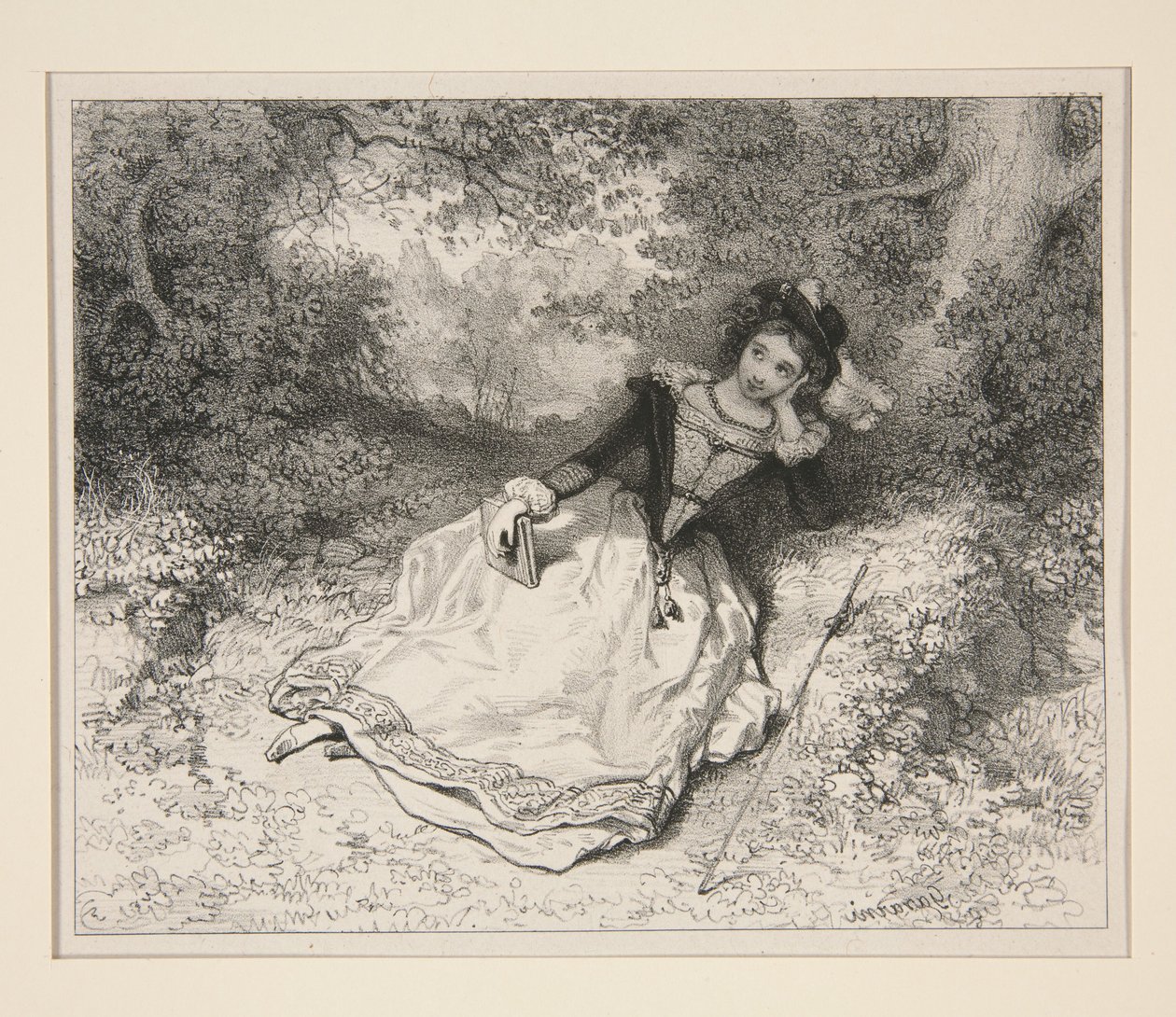 REVERIE. da Paul Gavarni