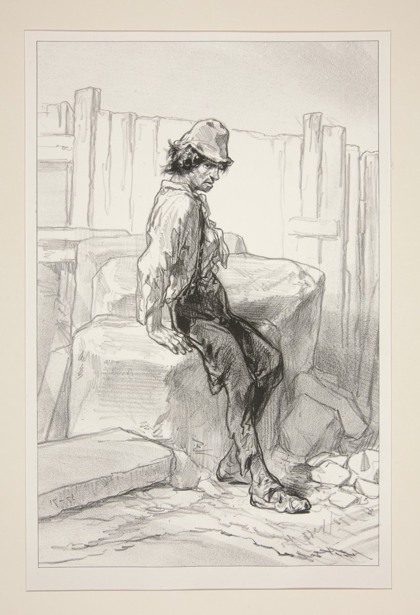 "Senzatetto" RODEURS. da Paul Gavarni