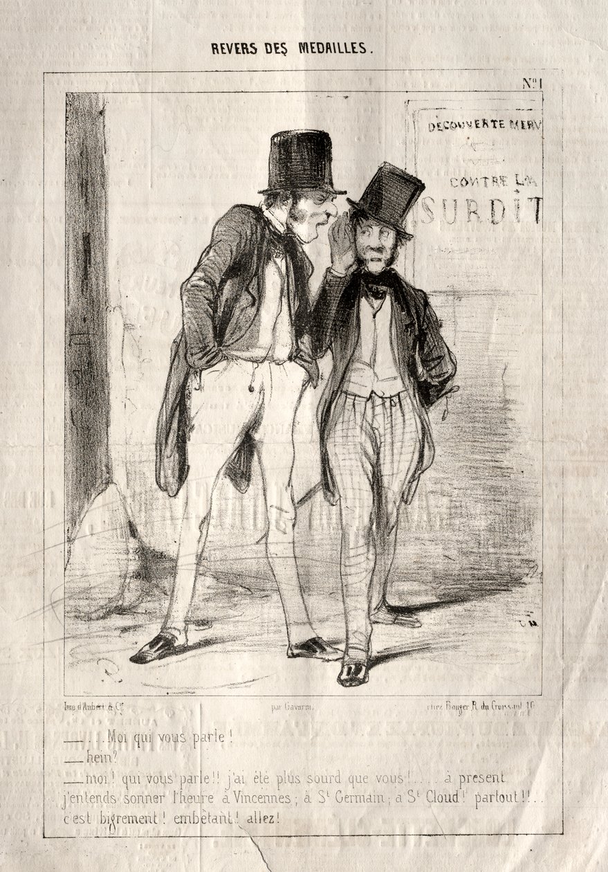 Il rovescio delle medaglie da Paul Gavarni