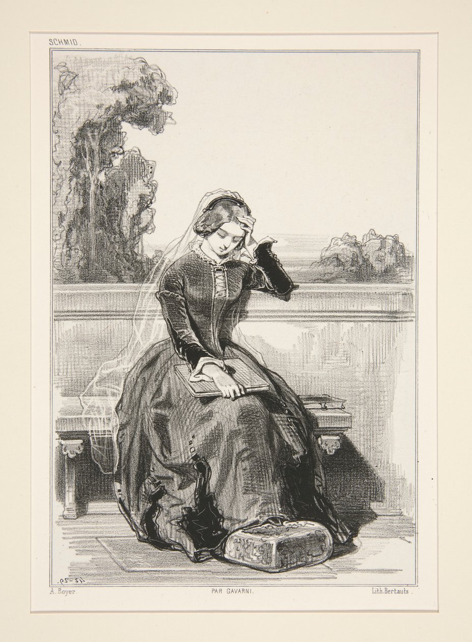 Rosa di Tannebourg da Paul Gavarni