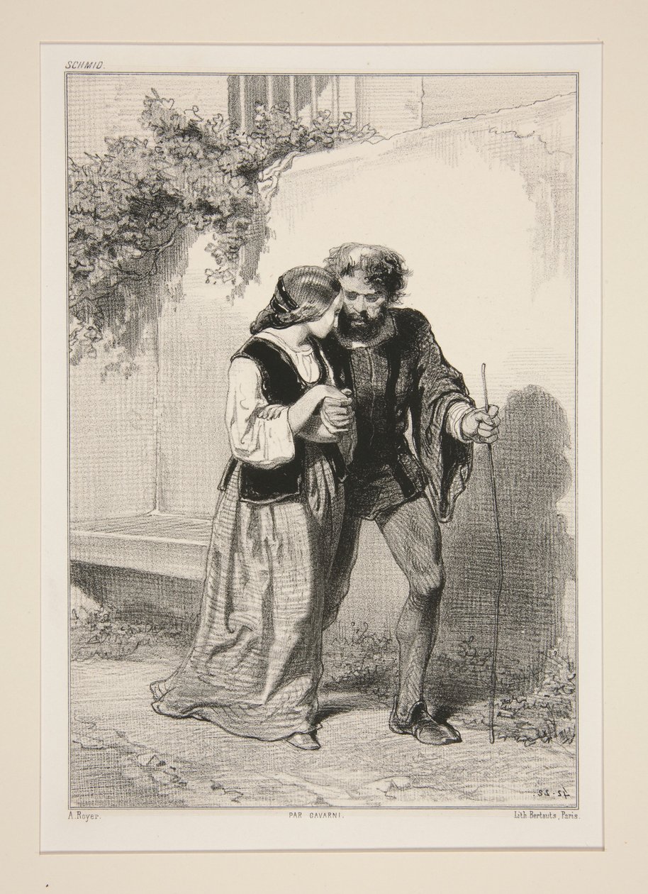 Rose de Tannebourg. da Paul Gavarni