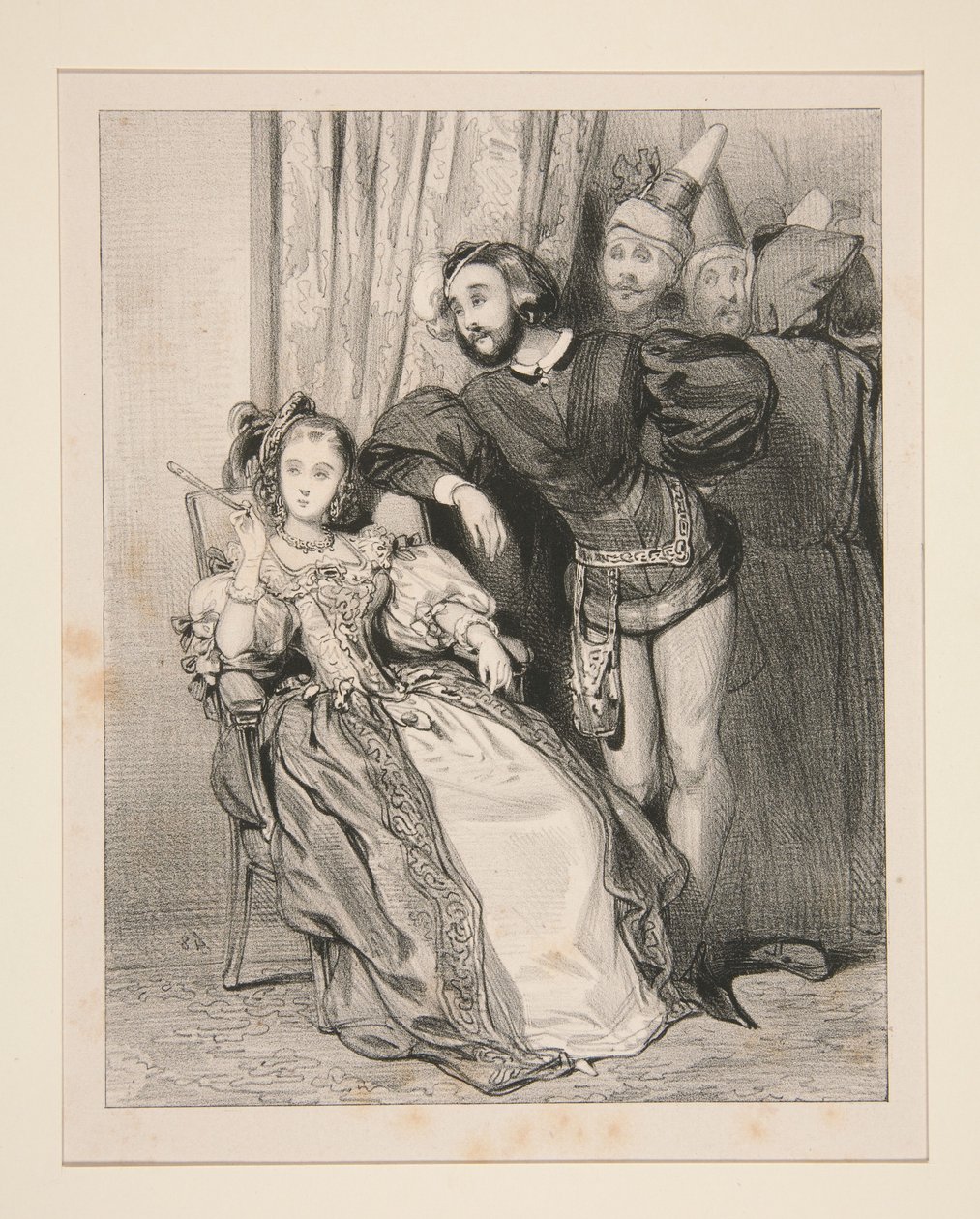 Ballo in maschera da Paul Gavarni