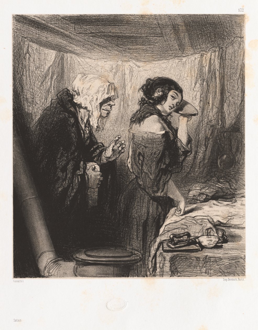 Il diavolo da Paul Gavarni