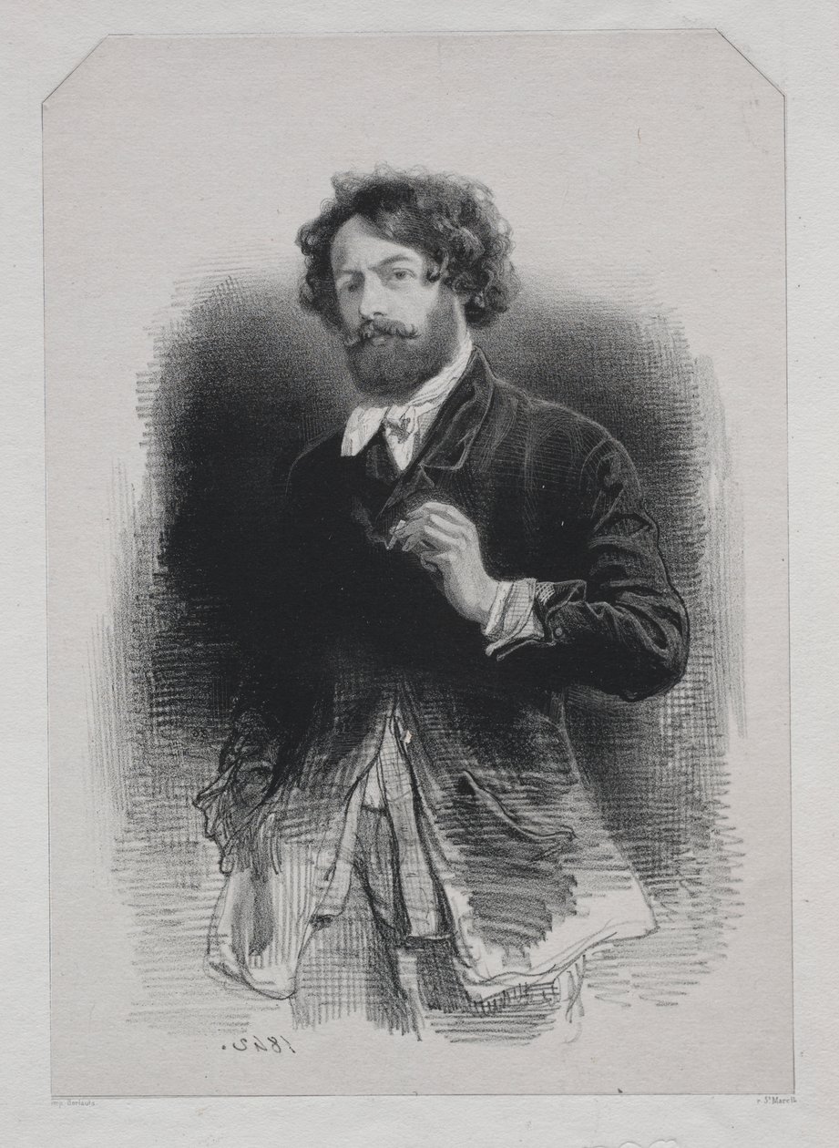 Autoritratto da Paul Gavarni