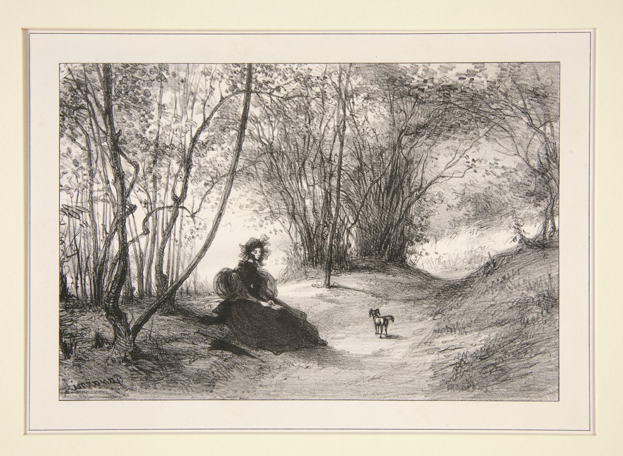 Solitudine da Paul Gavarni