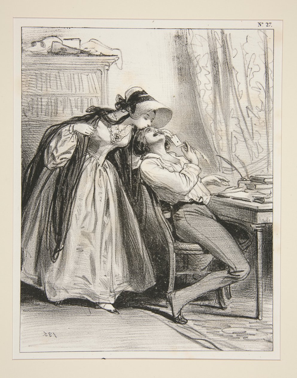 Il tuo portinaio m da Paul Gavarni