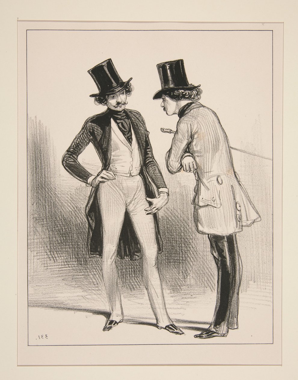 Lo sai bene che Maurice e Charles avevano sempre delle storie insieme per la piccola Zélie, vero... da Paul Gavarni