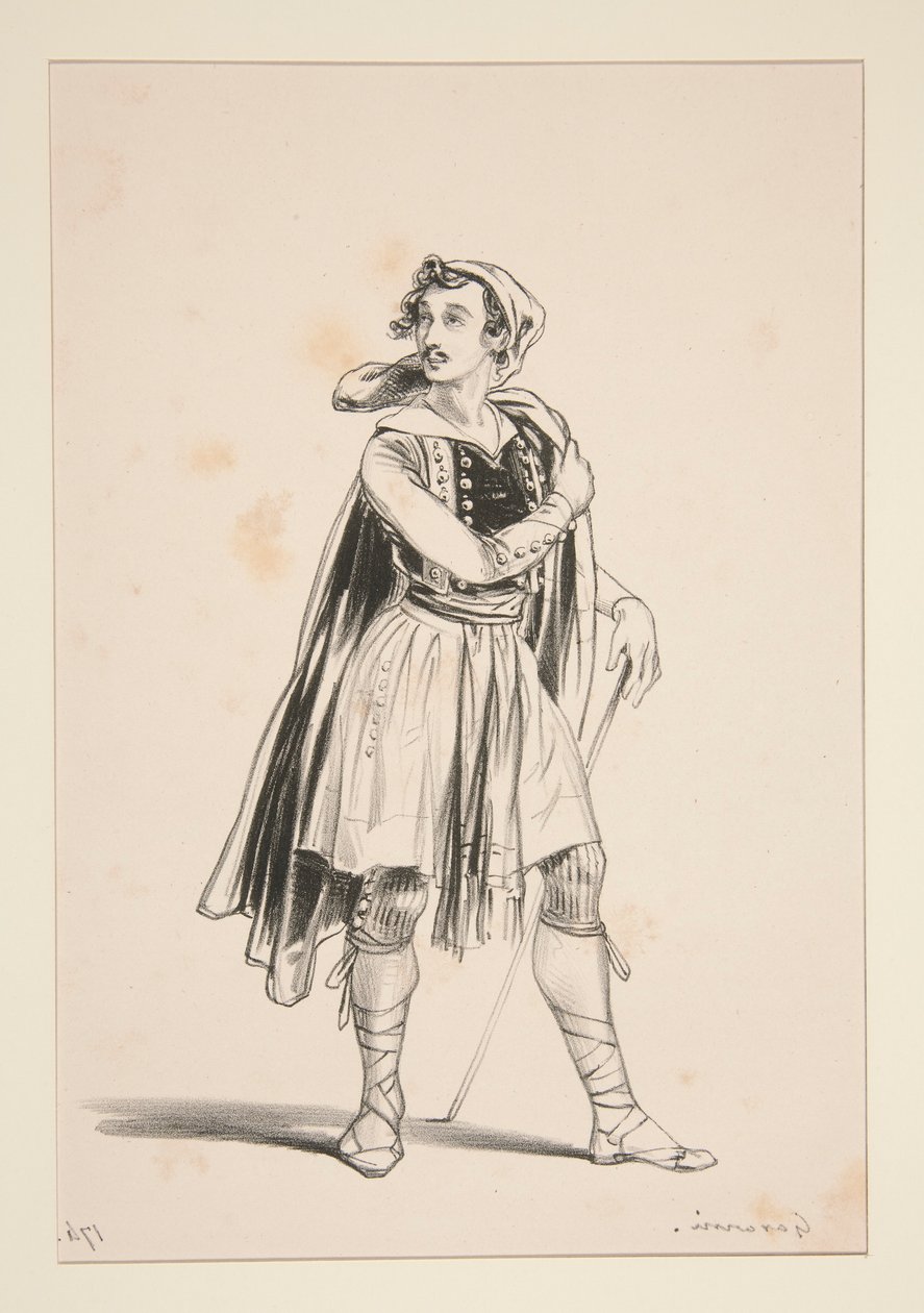 VALENCIEN. Berretto di lana. da Paul Gavarni