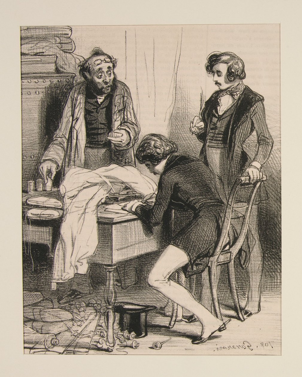 Versailles, 1º aprile da Paul Gavarni