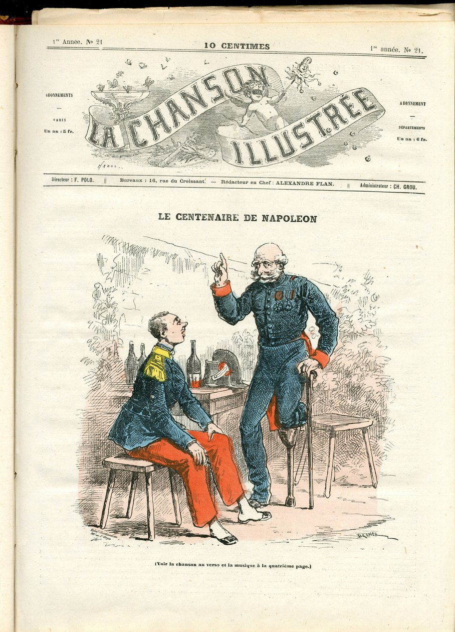 La Chanson illustrée (rivista), numero 21 da Paul Hadol