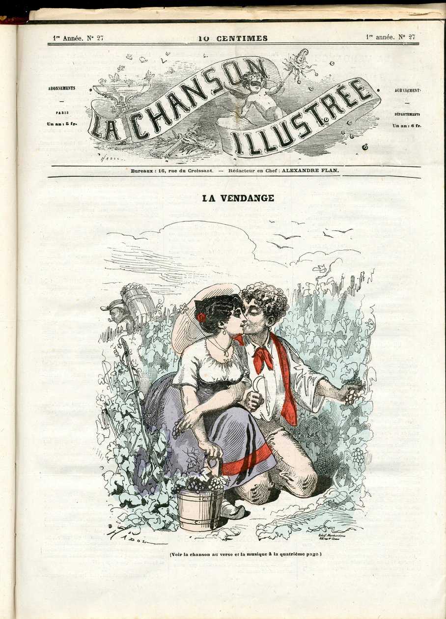La Chanson illustrée (rivista), numero 27 da Paul Hadol