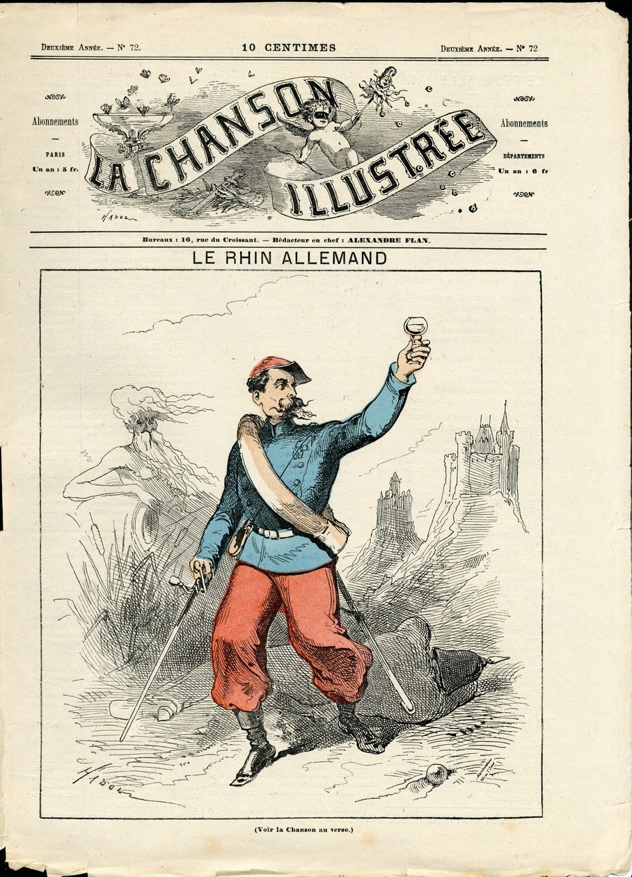 La Chanson illustrée (rivista), numero 72 da Paul Hadol