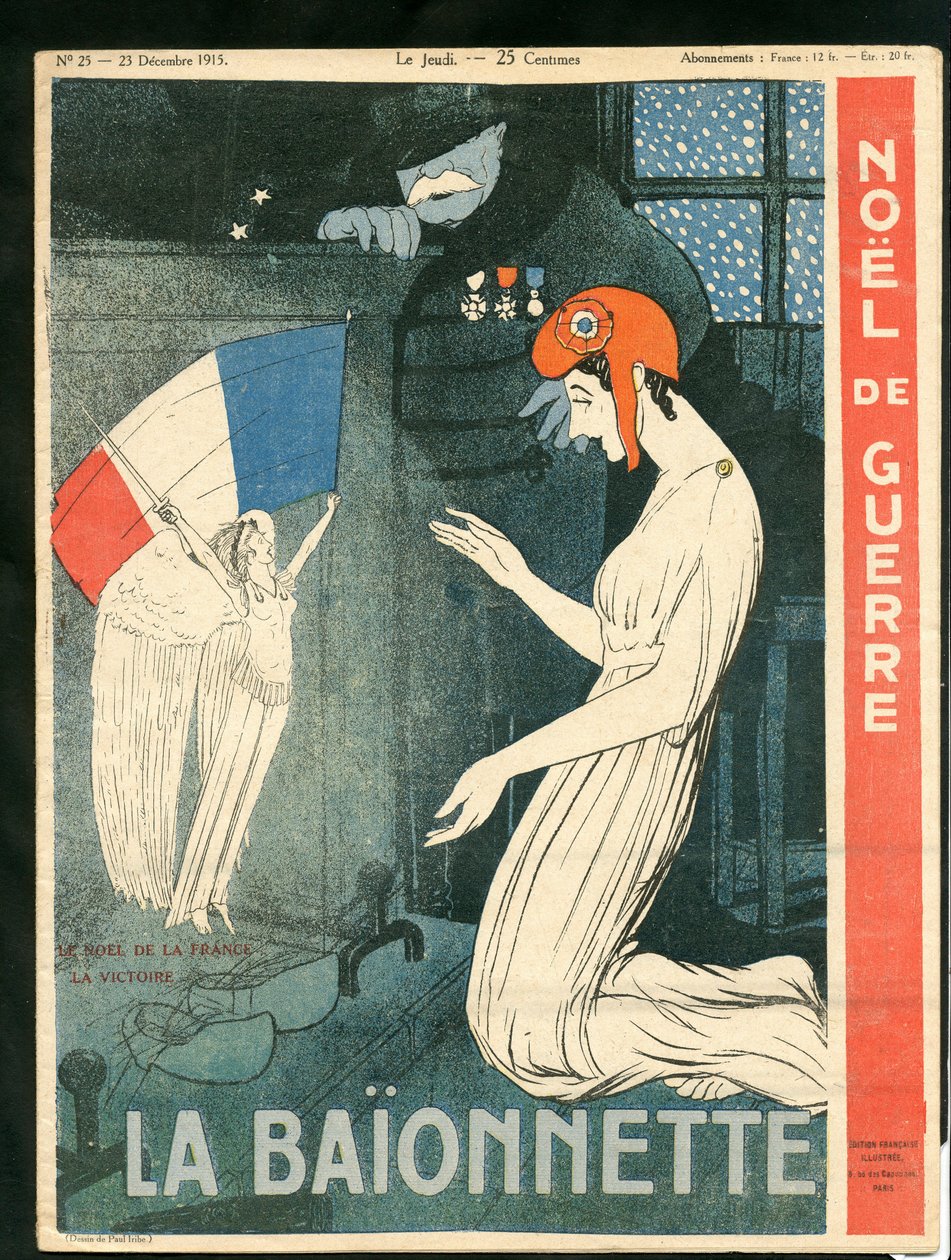 Copertina di "La Baionnette", Satirico a colori da Paul Iribe