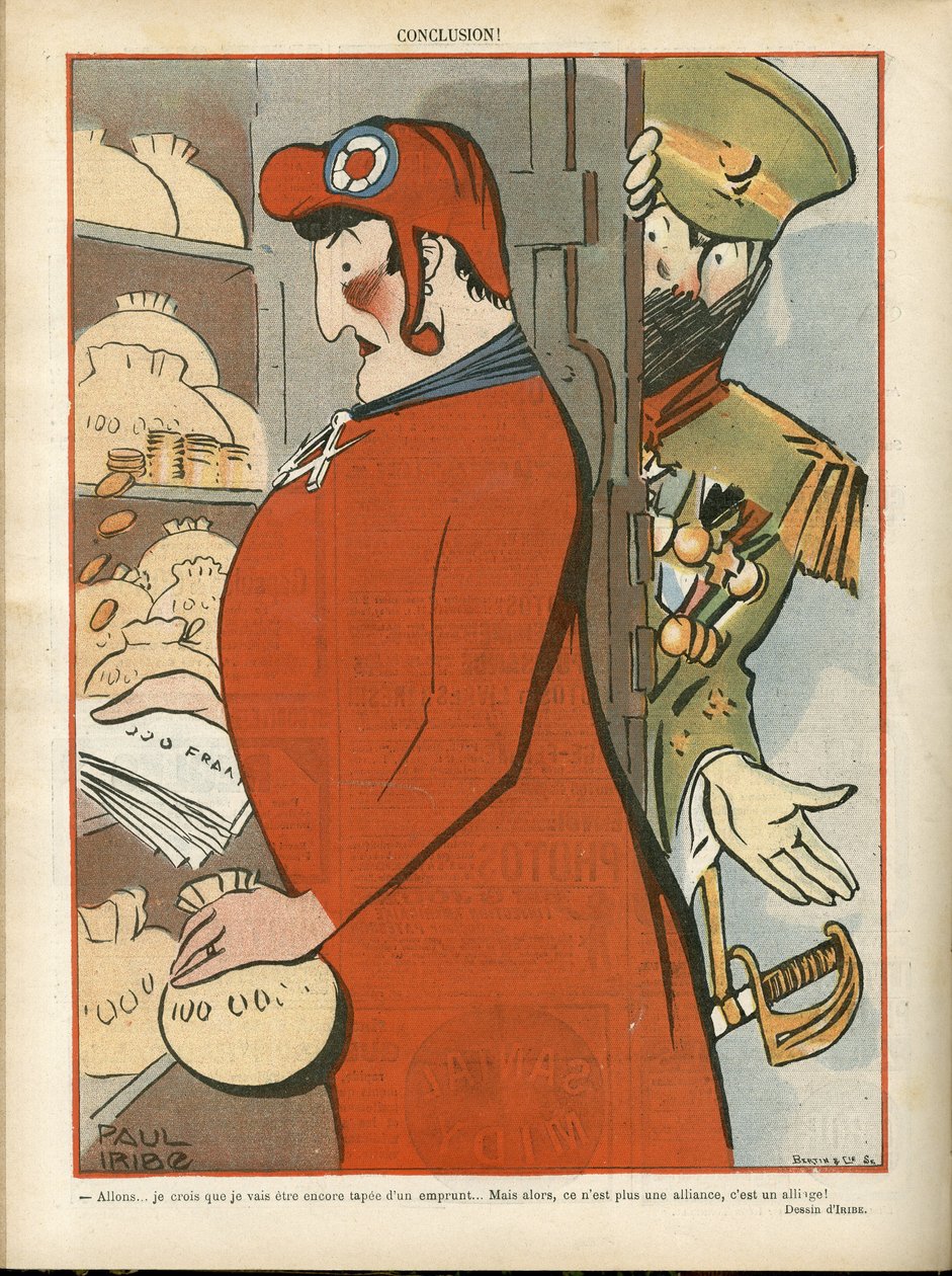 Illustrazione di Paul Iribe (1883-1935) in Le Rire da Paul Iribe
