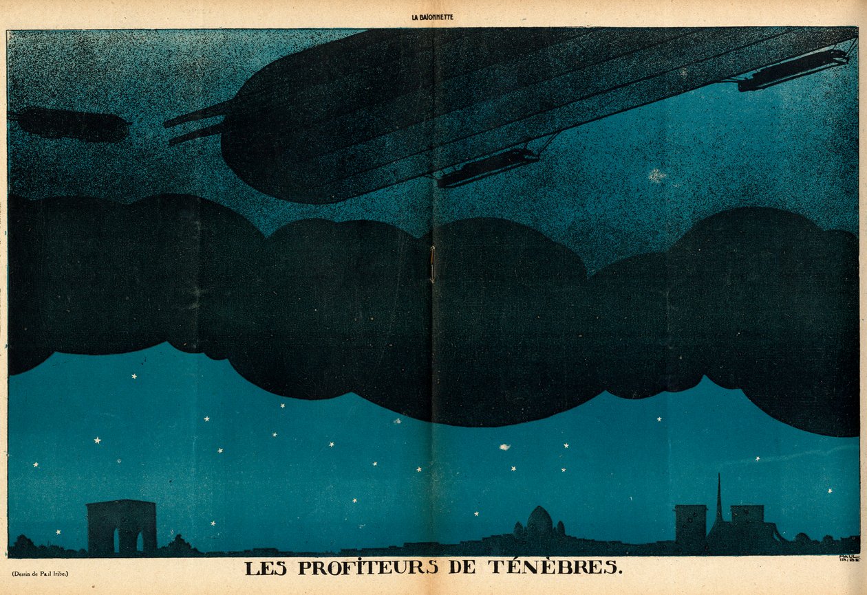 La Baionnette, Satirico a Colori da Paul Iribe