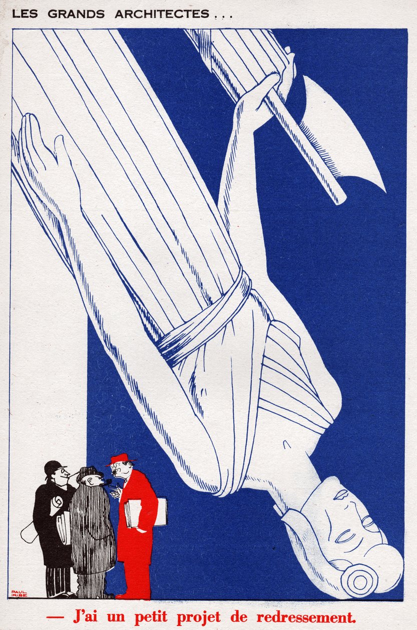 Marianne et Leon Blum da Paul Iribe