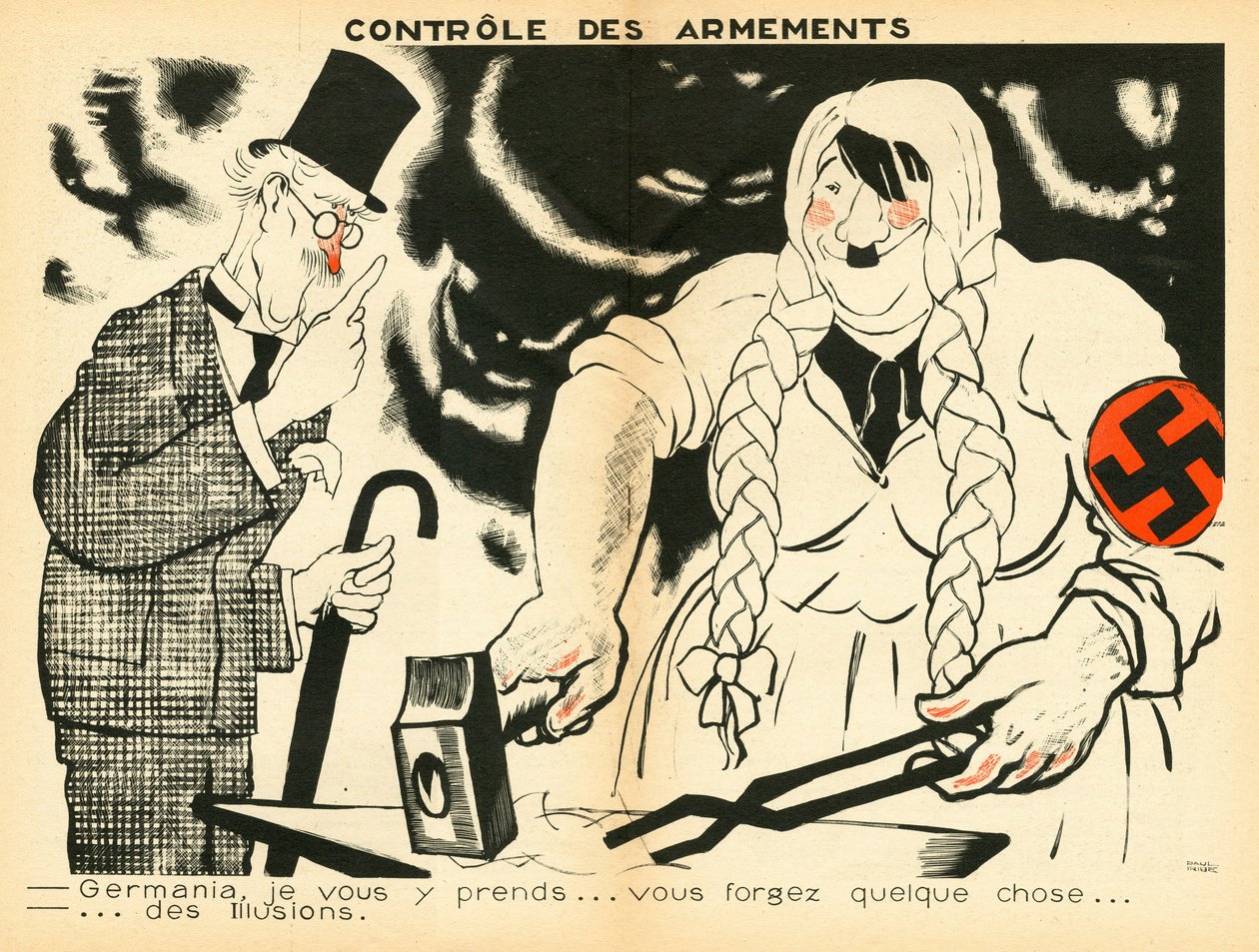 Il Temoin, Satirico a Colori da Paul Iribe