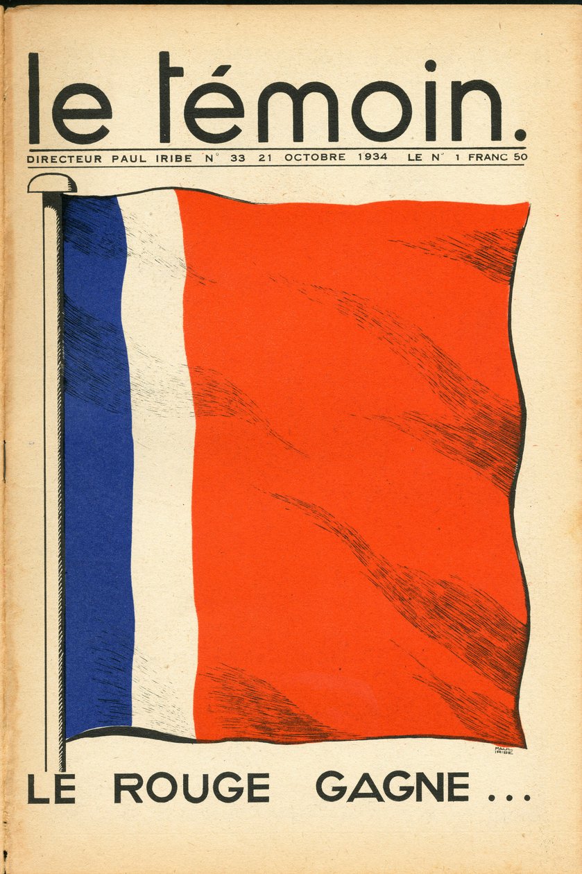 Le Temoin, Satirico a Colori da Paul Iribe