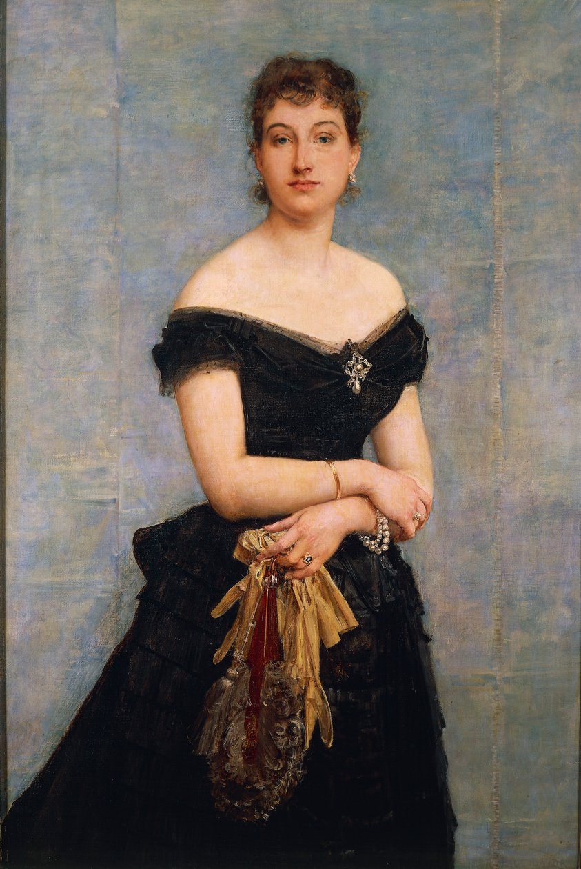 Ritratto di Madame Louis Singer da Paul Jacques Aimé Baudry