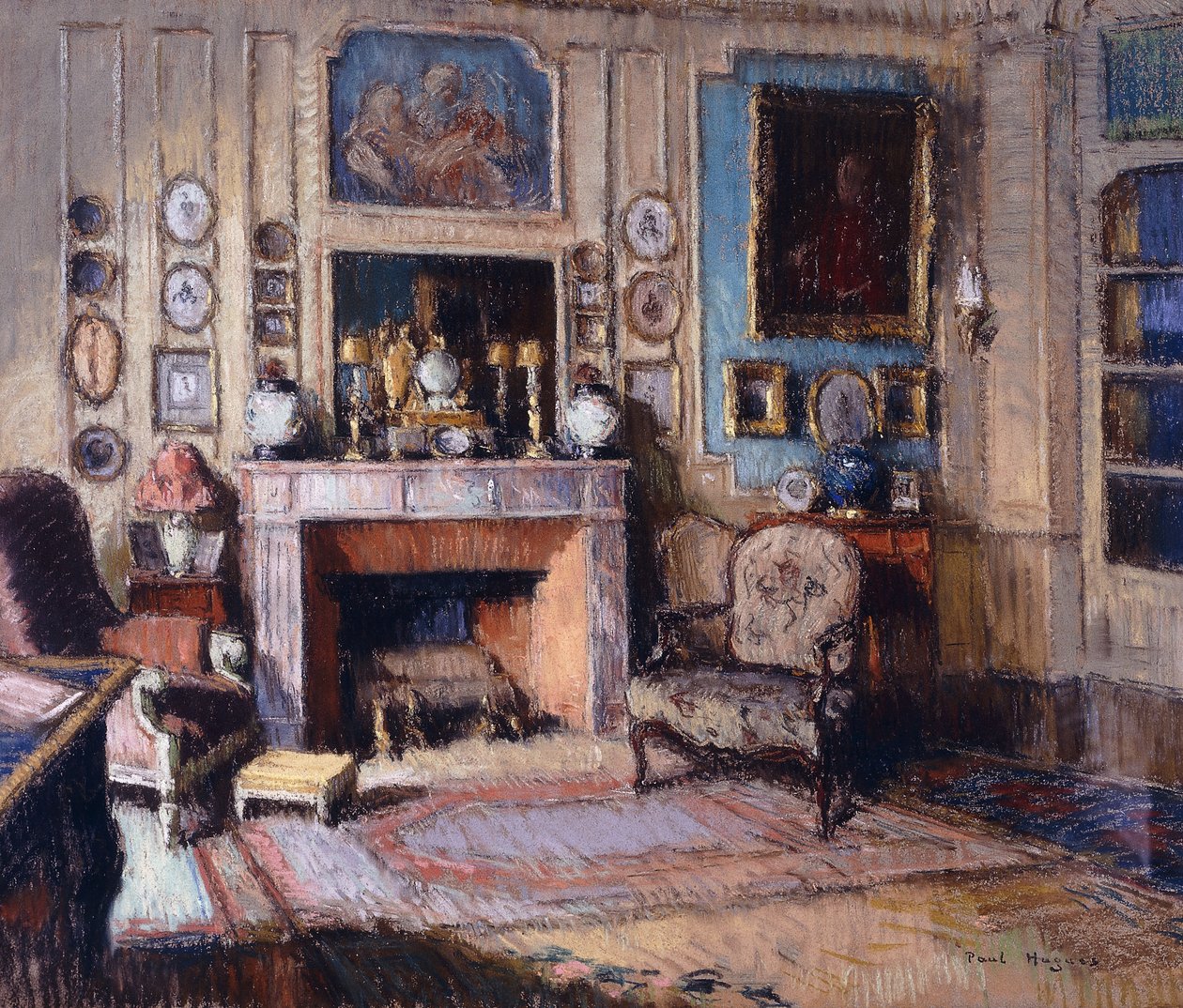 Interno di un Salotto da Paul Jean Hugues