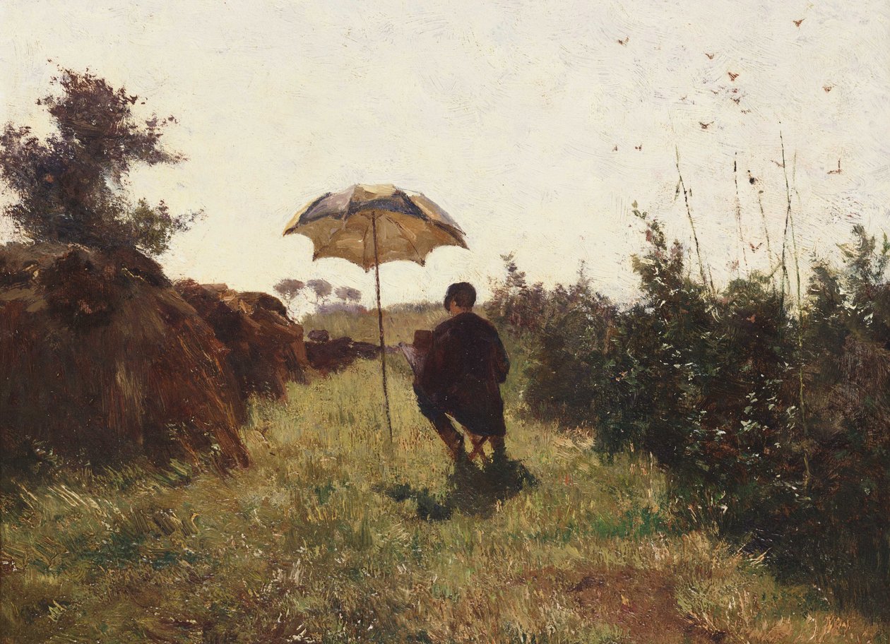 En plein air da Paul Joseph Constantin Gabriel