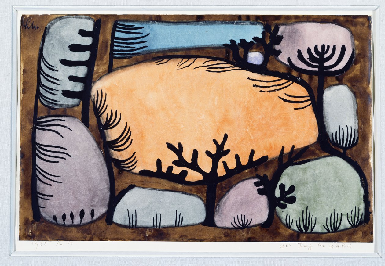 Un giorno nella foresta da Paul Klee