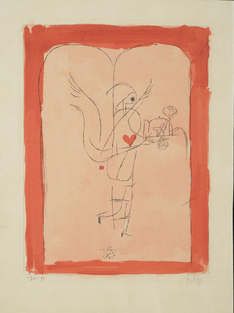 Un genio serve una piccola colazione da Paul Klee